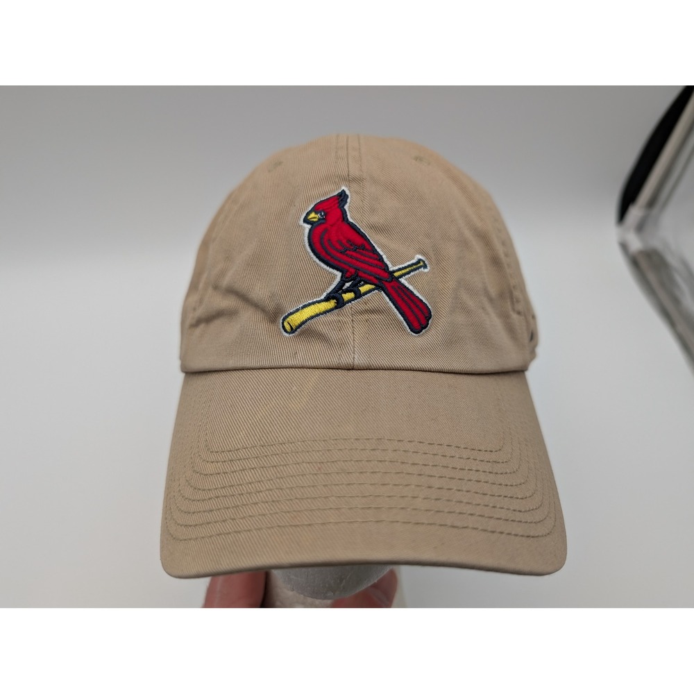 Nike St Louis Cardinals Hat Mens Khaki Tan MLB Baseball Cap Adjustable Strapback